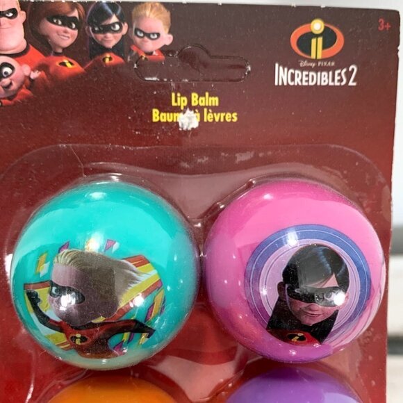 Disney Pixar The Incredibles 2 Lip Balm  Set of 8 - Picture 6 of 11